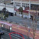 Graffiti at 2001–2037 Van Ness Ave, San Francisco 94109
