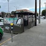 Graffiti at 387 21st Ave