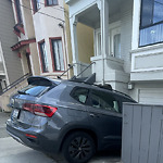 Blocked Driveway & Illegal Parking at 347 20th Ave, San Francisco 94121