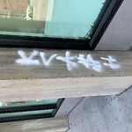 Graffiti at 2340 San Jose Ave