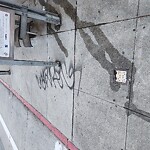 Graffiti at Xpresso Tea, 6901 Geary Blvd, San Francisco 94121